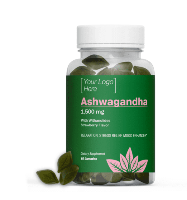 Ashwagandha Gummies with Whitanolides 1500mg
