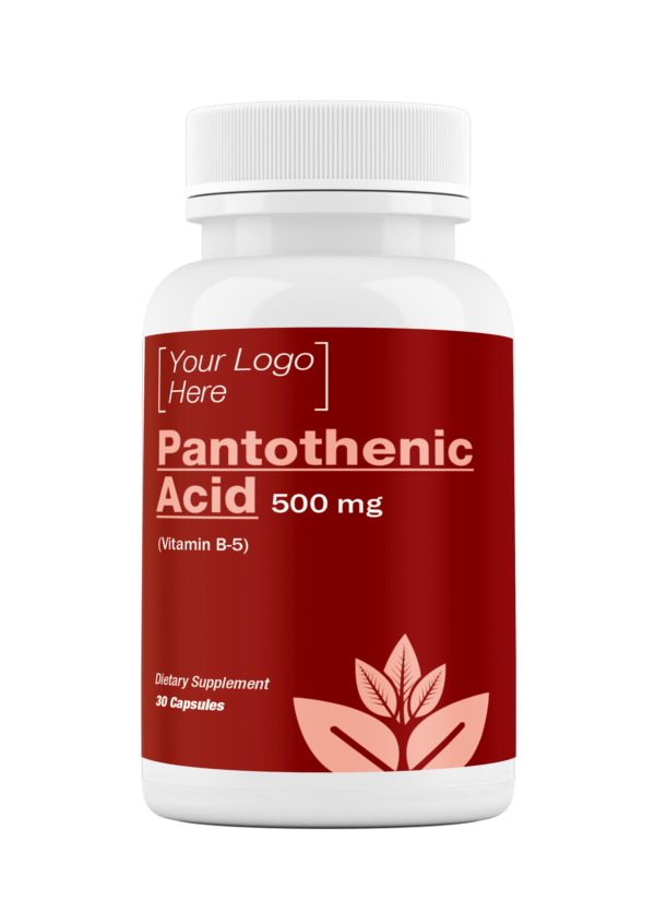 Pantothenic Acid, 500 mg