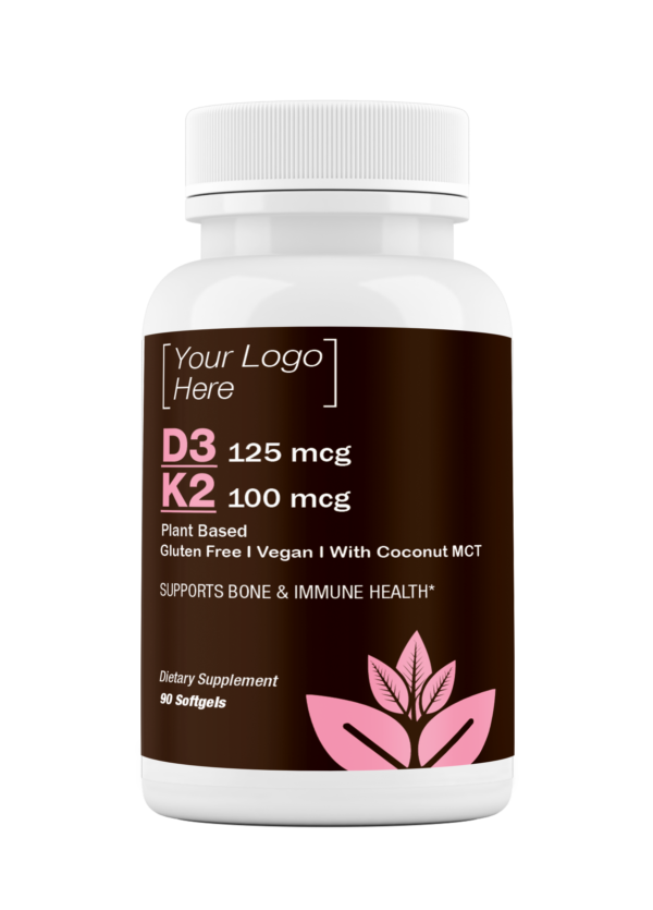 Vegan D3 5000iu with Vitamin K2