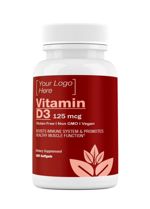 Vitamin D3 5000iu (125 mcg)